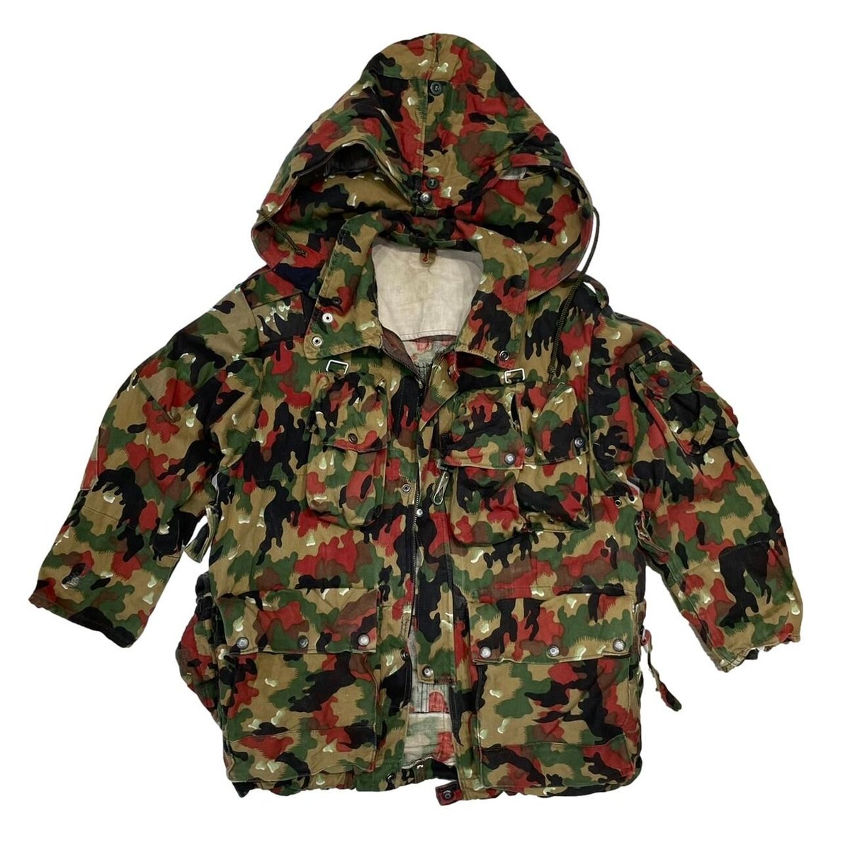 SWISS ARMY ALPEN CAMOUFLAGE MOUNTAIN PARKA 52 3361