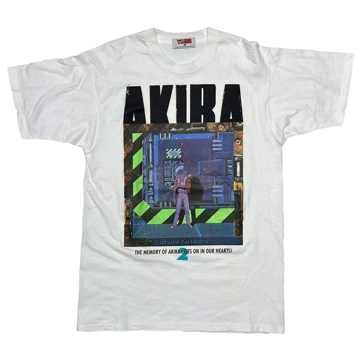 AKIRA COMIC No.2 TETSUO TEE WHITE YOUNG MAGAZINE LARGE 5446