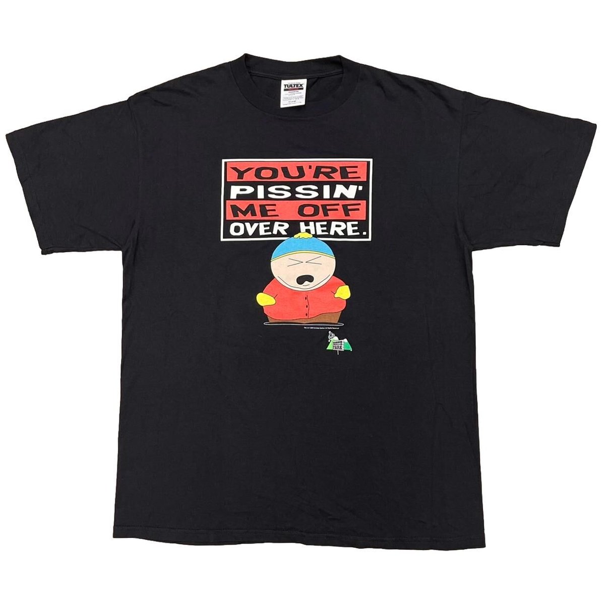 SOUTH PARK 1998 STAN MARSH YOU'RE PISSIN ME OFF OVER HERE. TULTEX XL 0566