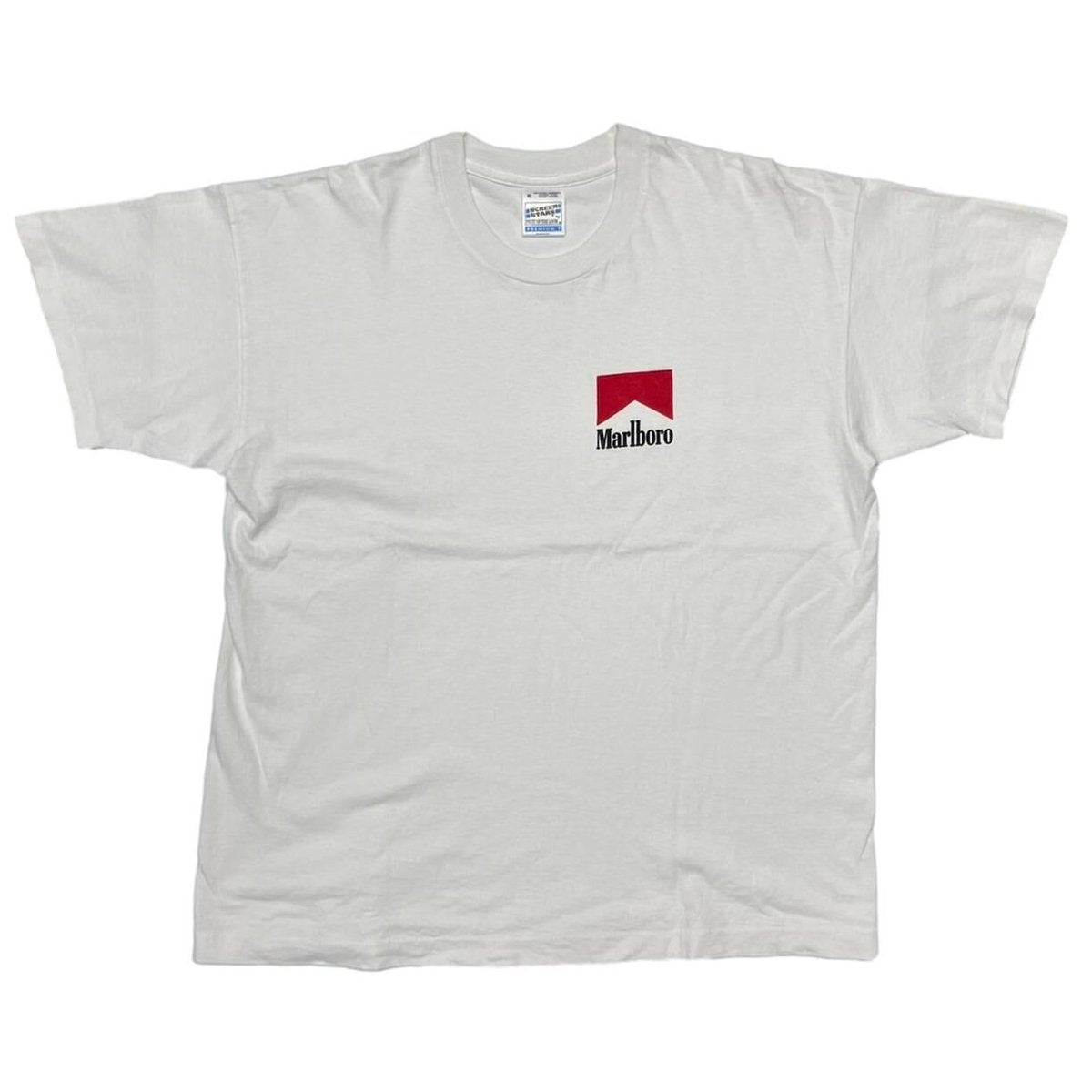 Marlboro CHEST LOGO WHITE SCREEN STARS XL 8378