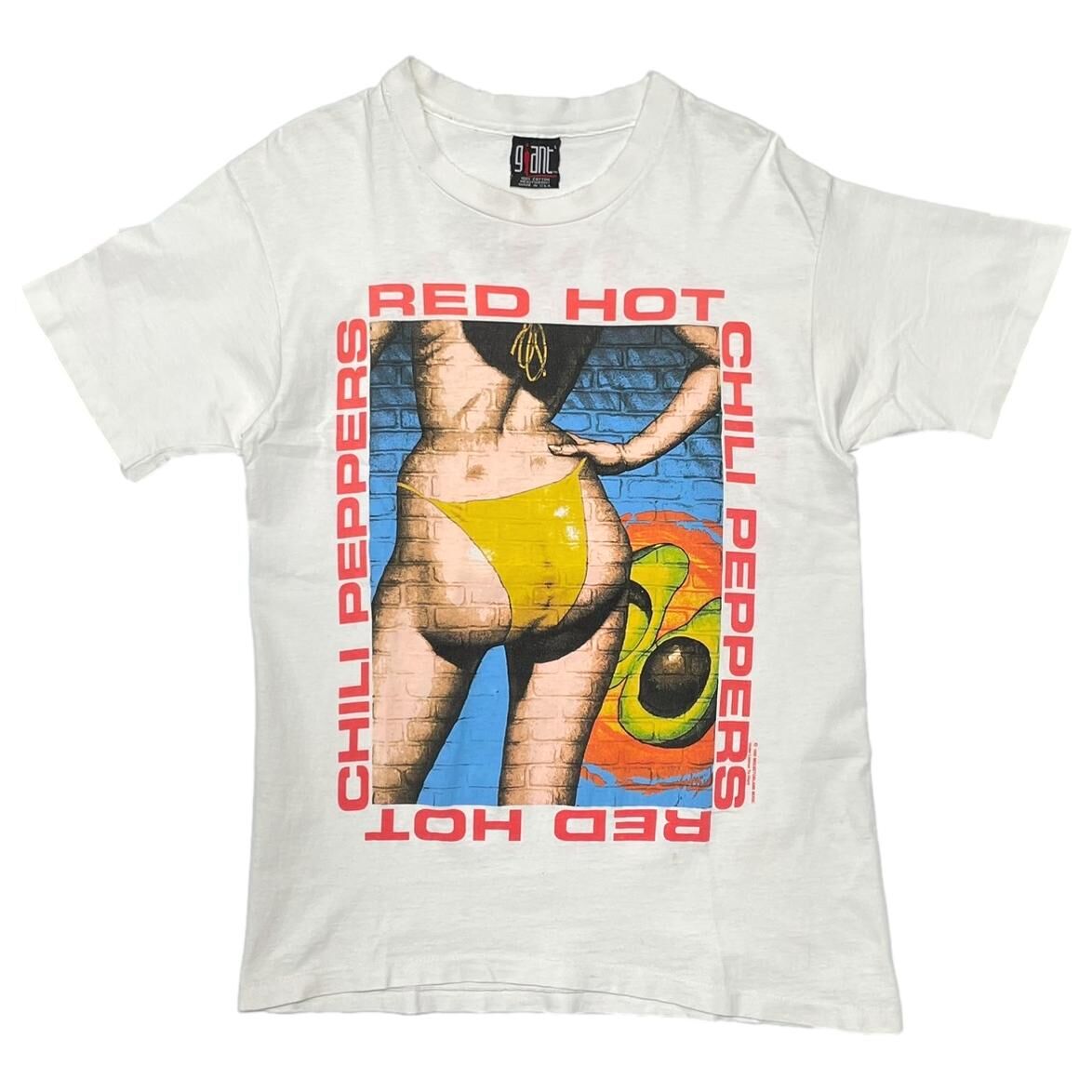 RED HOT CHILI PEPPERS BIKINI WALL 1992 WHITE GIANT LARGE 2700