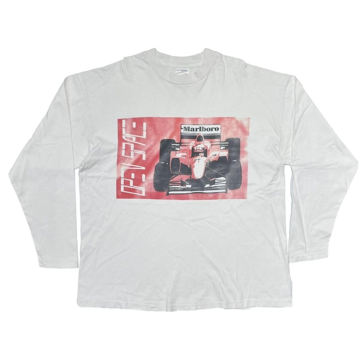 Marlboro OPEN SPACE F-1 LS WHITE SCREEN STARS XL