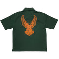 greatLAnd ORIGINAL GIANT KILLING SOUVENIR SHIRT HALF ZIP GREEN