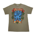 PAGE & PLANT WALKING INTO CLARKSDALE TOUR 1998 TRAVIS SCOTT WEARING TULTEX LARGE 1169