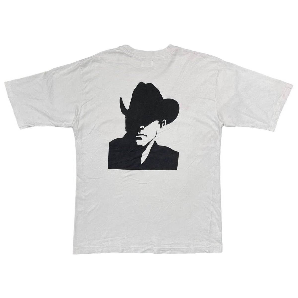 Marlboro man MONOCHROME SILHOUETTE POCKET TEE WHITE XL 9979