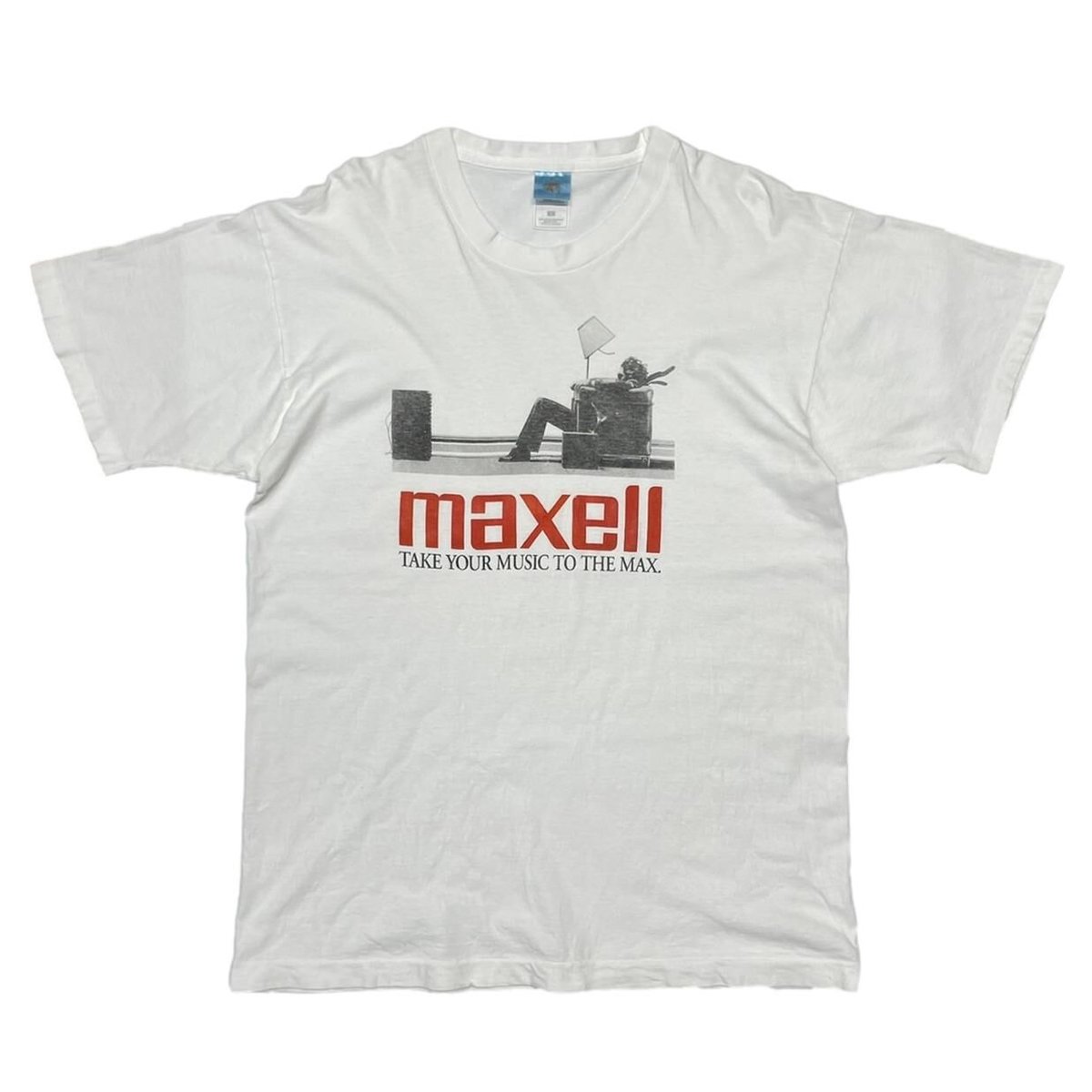 MAXELL TAKE YOUR MUSIC TO THE MAX FRUIT OF THE LOOM LARGE 8237