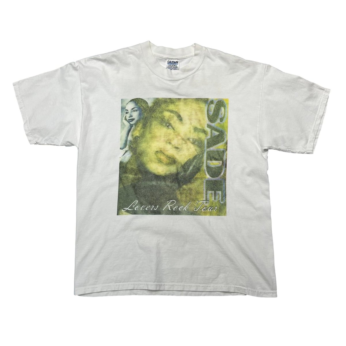 SADE LOVERS ROCK TOUR GILDAN ULTRA COTTON WHITE XL 2701