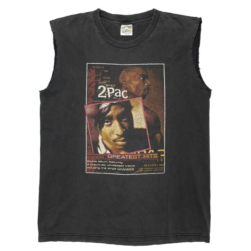 2PAC GREATEST HITS SLLEVELES TEE LARGE 6830