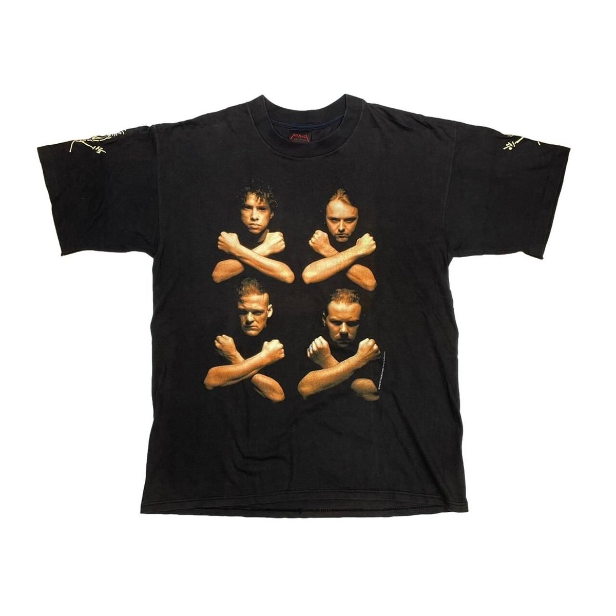 METALLICA BIRTH SCHOOL METALLICA DEATH METALLICA TAG LARGE 9617