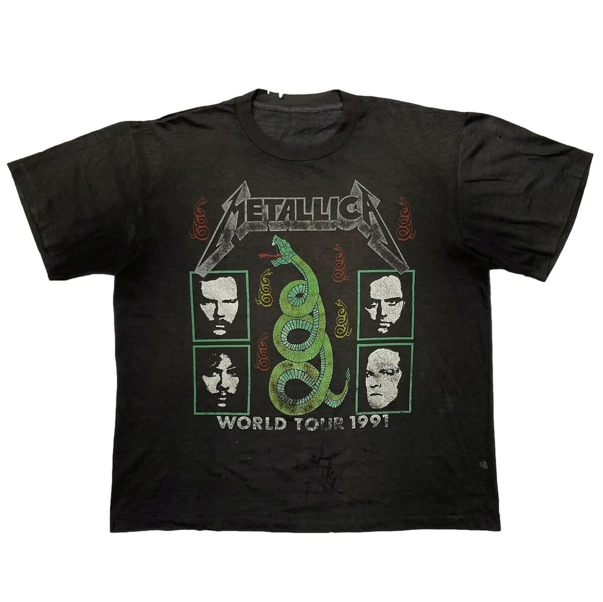 METALLICA WORLD TOUR 1991 RULES FITS XL