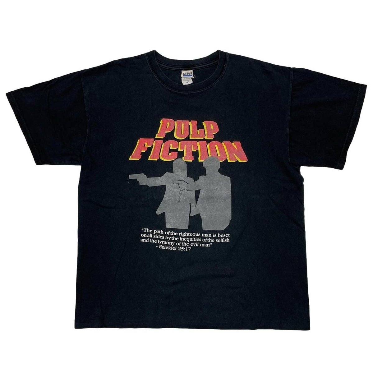 PULP FICTION SILHOUETTE TEE ANVIL LARGE 1397