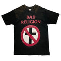 BAD RELIGION CROSS BUSTER LOGO FRUIT OF THE LOOM LARGE 8052