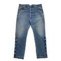 GRUNGEMAN DENIM PANT W95 L82 32.5 21 33.5 L