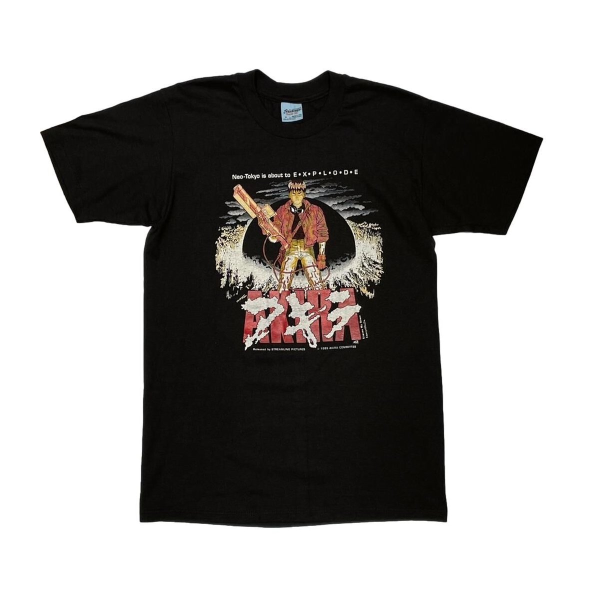 AKIRA 1989 POSTER PRINT TEE STEDMAN MEDIUM 3924 226