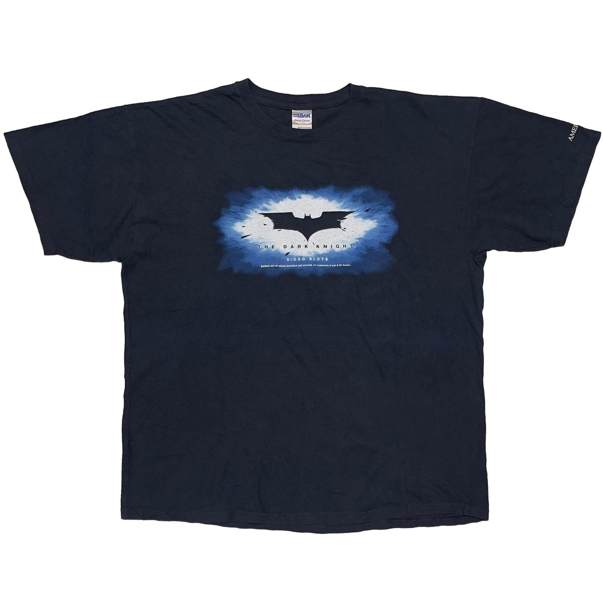 THE DARK KNIGHT VIDEO SLOTS LOGO GILDAN XL 1321