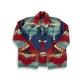 LAST OF STORE LAUREN RALPH LAUREN HADKNIT NATIVE GOWN COAT LARGE 1869