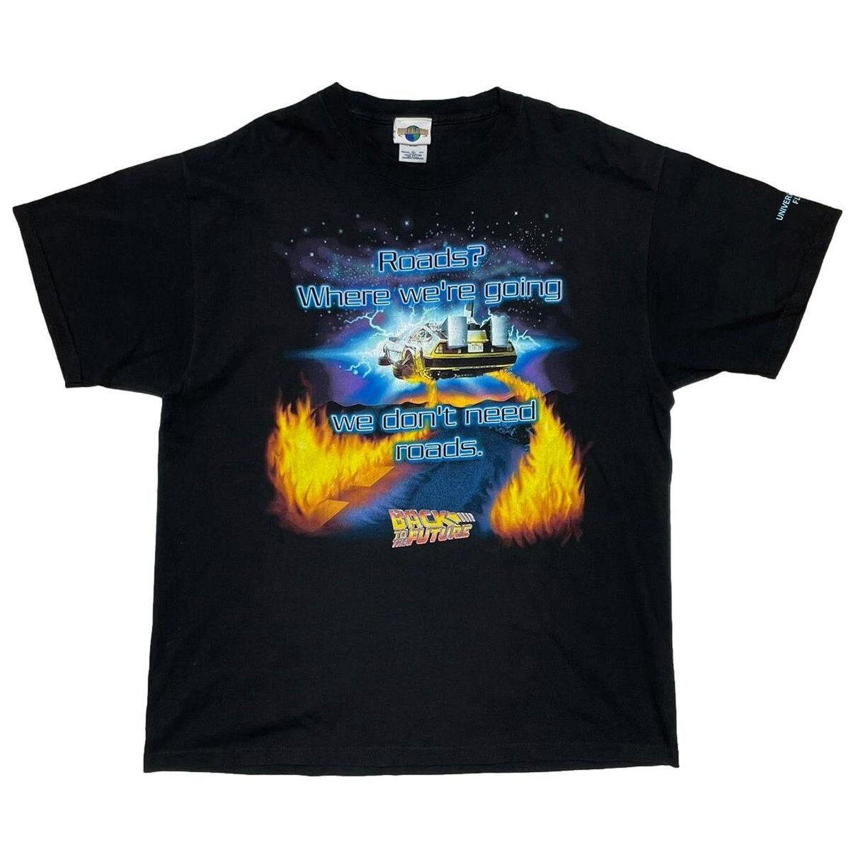 BACK TO THE FUTURE Roads? Where we're going we don't need roads. UNIVERSAL XL 6590