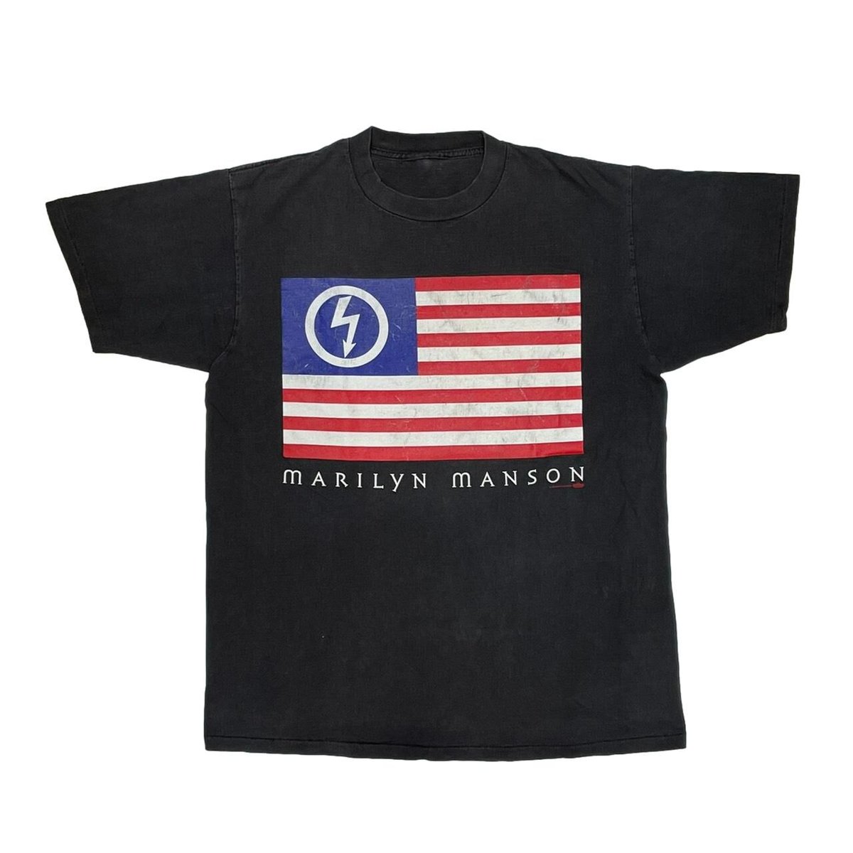 MARILYN MANSON AMERICAN ANTI CHRIST TEE FITS LARGE 9360