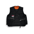 LAST OF STORE HERON PRESTON LOGO PATCH VARTICAL VEST BLACK XXL 1876