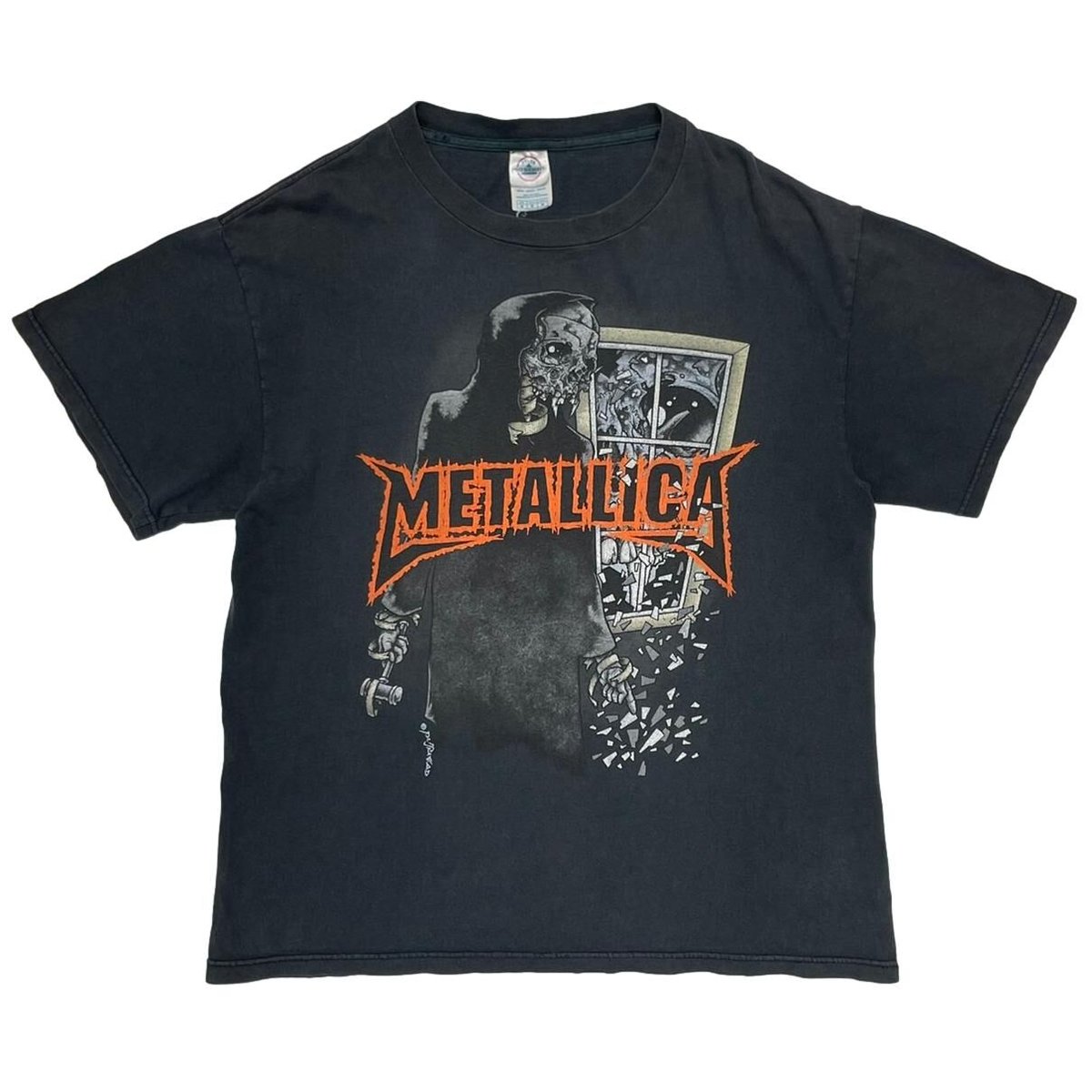 METALLICA PUSHEAD AM I WHO I THINK I AM? DELTA MEDIUM FITS LARGE 9012