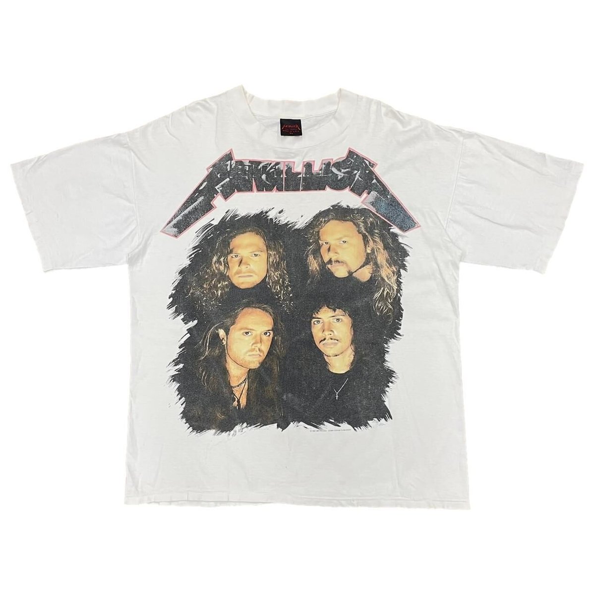METALLICA 1991 WHEREVER I MAY ROAM STAGE SET WHITE METALLICA TAG XL 6903