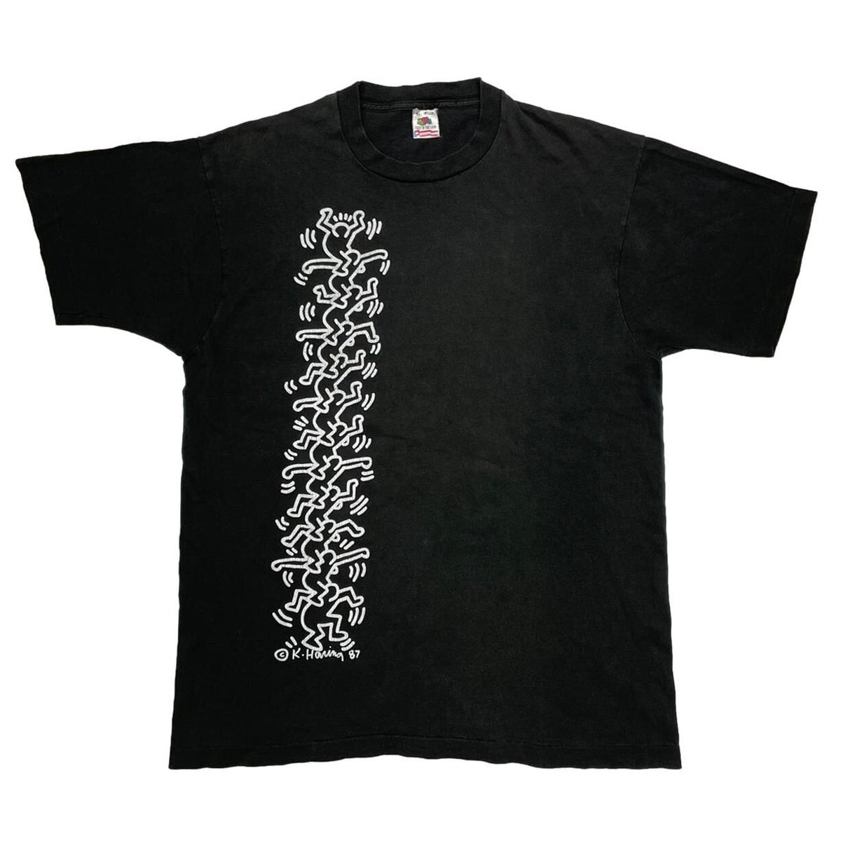 KEITH HARING 1987 FRUIT OF THE LOOM XL 2236