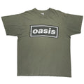 oasis BLACK BOX LOGO GREEN FRUIT OF THE LOOM XL 8187