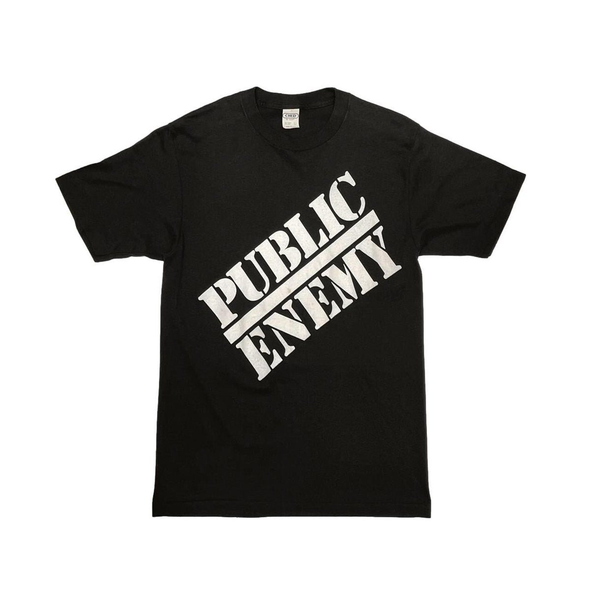 PUBLIC ENEMY 80s TARGET TEE CHED LARGE MADE IN USA 1126