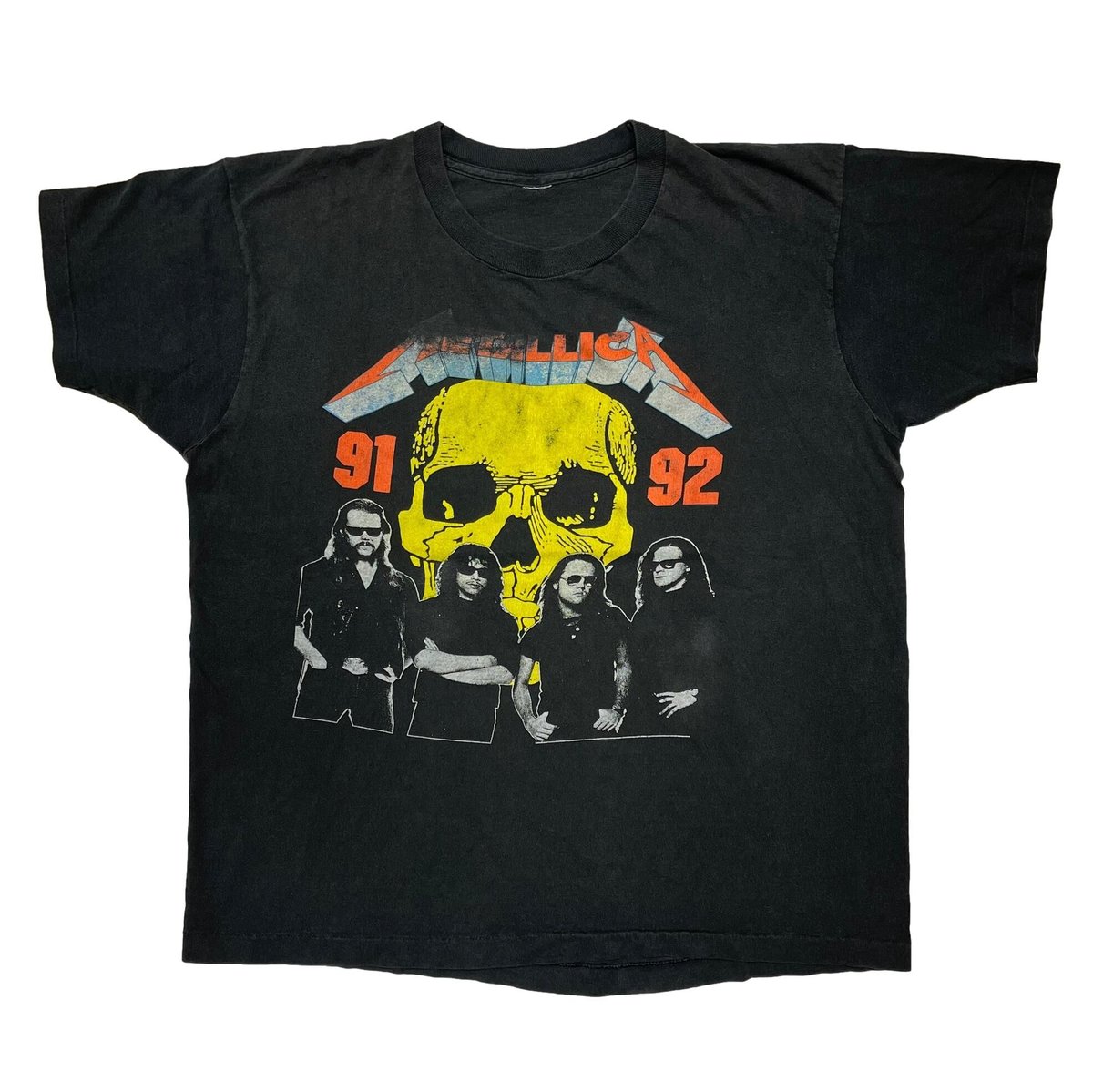 METALLICA 91-92 TOUR BOOTLEG FITS XL 8977