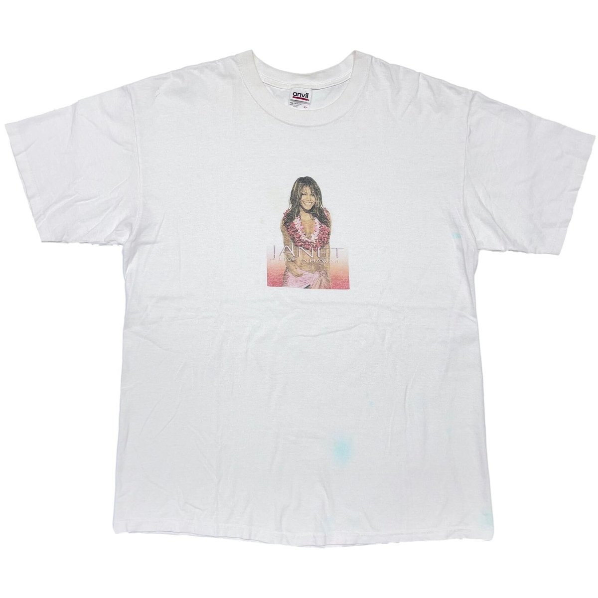 JANET JACKSON LIVE HAWAII WHIE ANVIL LARGE 2363