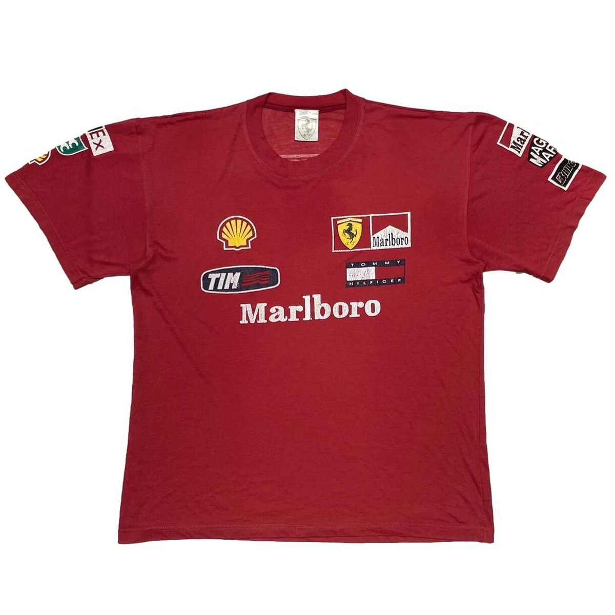 Marlboro Ferrari WORLD GRAND PRIX RED FITS XL