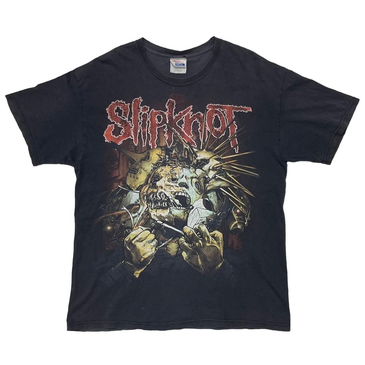 SLIPKNOT SHAVE THE MASK HANES LARGE 0175