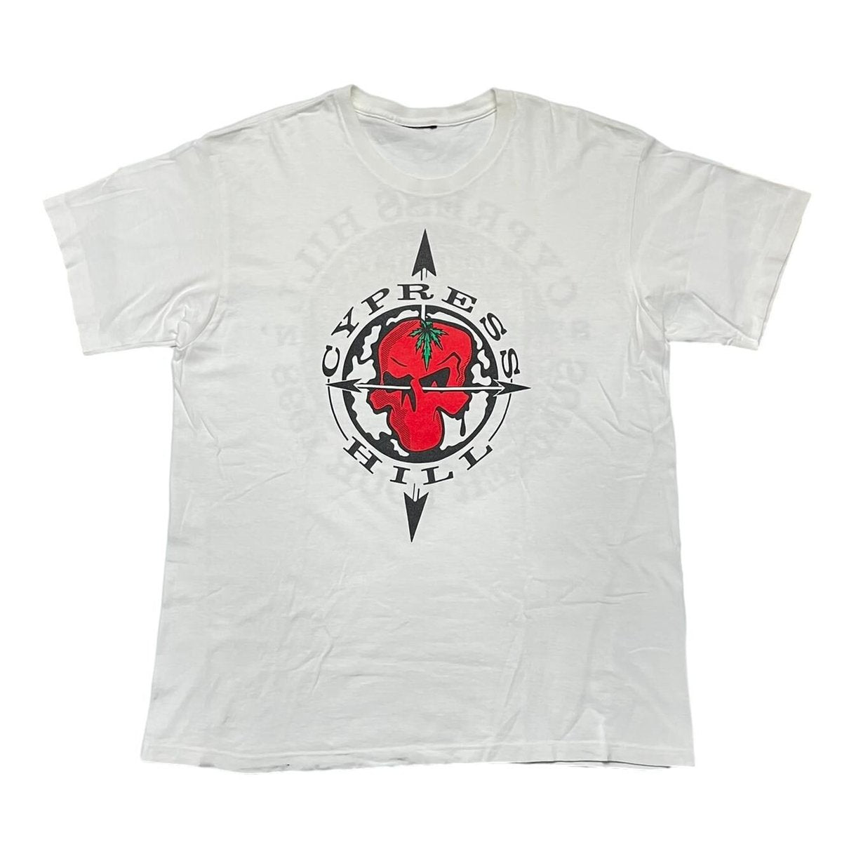 CYPRESS HILL STILL SMOKIN SUMMER TOUR 1998 WHITE FITS XL 5956