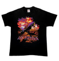 LED ZEPPELIN DOUBLE SIDE TEE PURPLE PRINT HANES TAG XL 5112