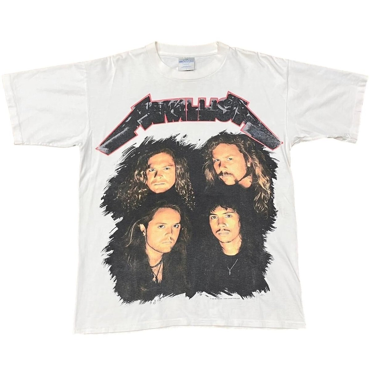 METALLICA 1991 WHEREVER I MAY ROAM STAGE SET WHITE BROCKUM LARGE 1810
