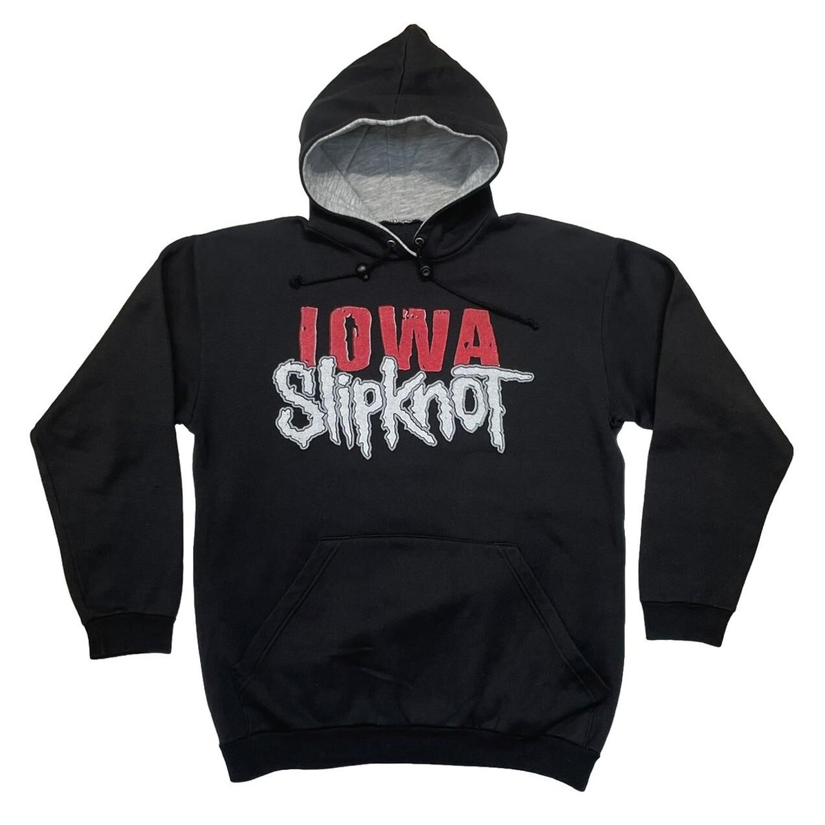 SLIPKNOT IOWA HOODIE BLACK EURO BOOTLEG FITS XL 5821
