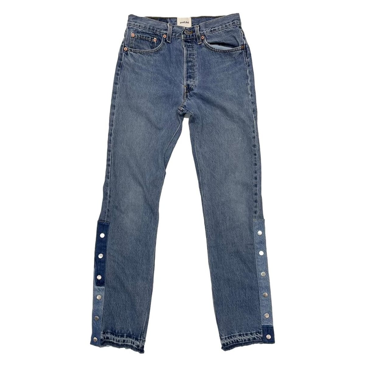 greatLAnd GRUNGEMAN DENIM REPRODUCT LEVI'S 501 W76 L85 10