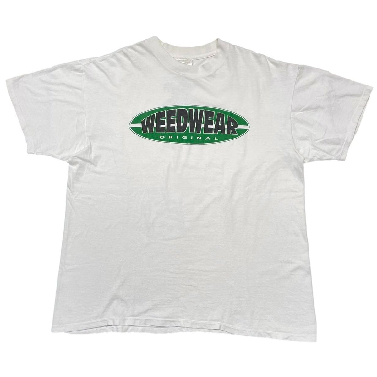 OLD & VINTAGE WEEDWEAR ORIGINAL WHITE XL 8963
