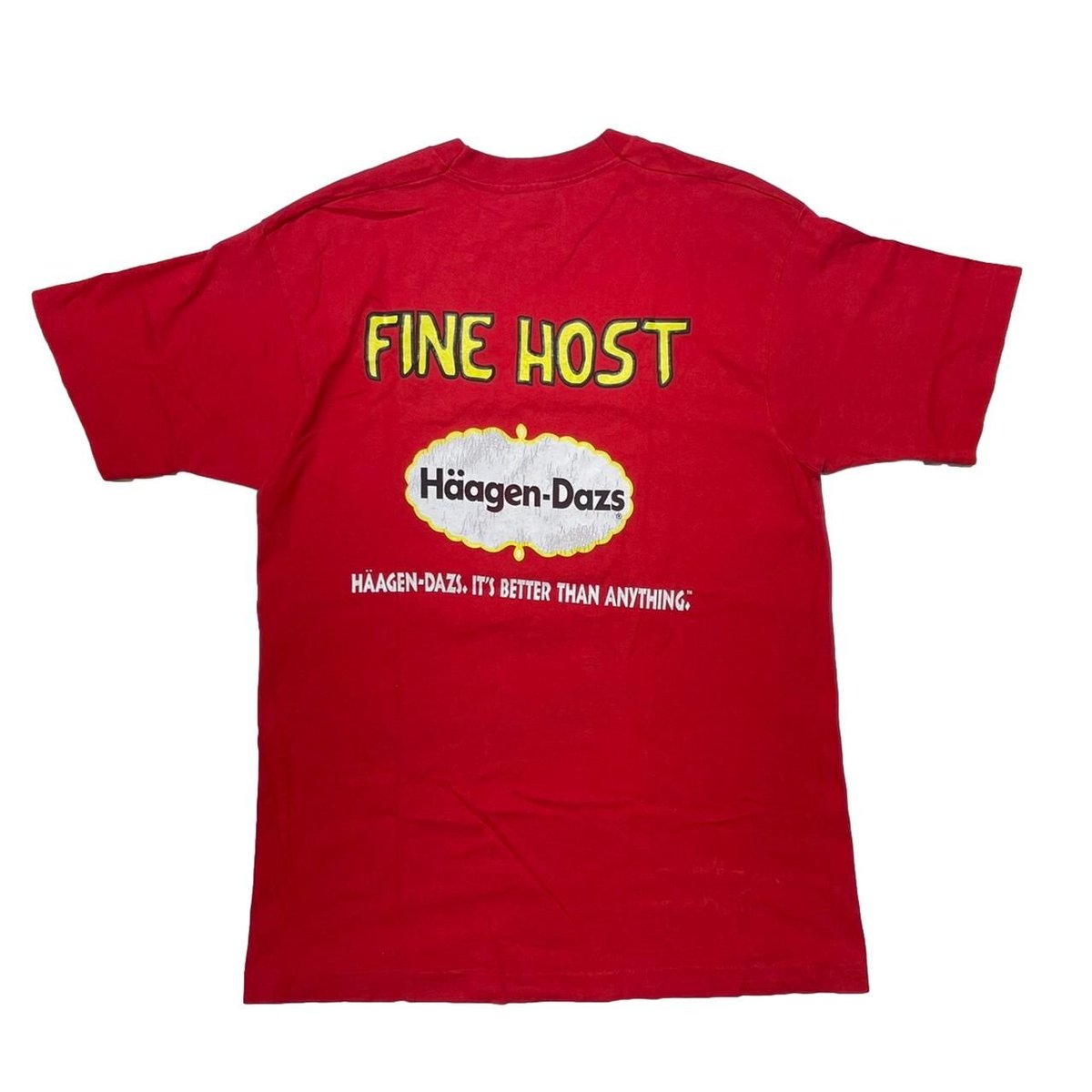 Haagen-Dazs FINE HOST FRUIT OF THE LOOM LARGE RED 7905