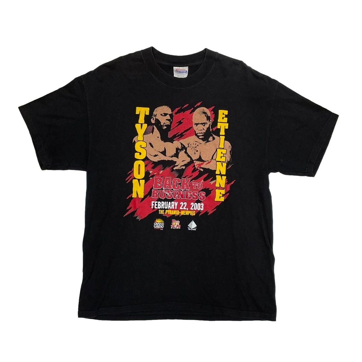 TYSON VS ETIENNE BACK TO BUSINESS 2003 HANES LARGE