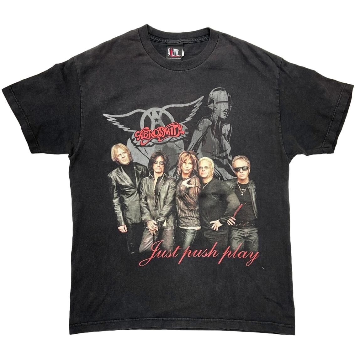 AERO SMITH JUST PUSH PLAY TEE GIANT LARGE 2068