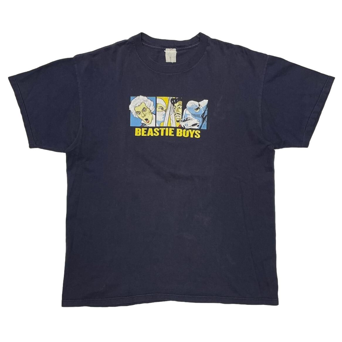 BEASTIE BOYS 1999 BODY MOVIN NAVY FITS XL 6836