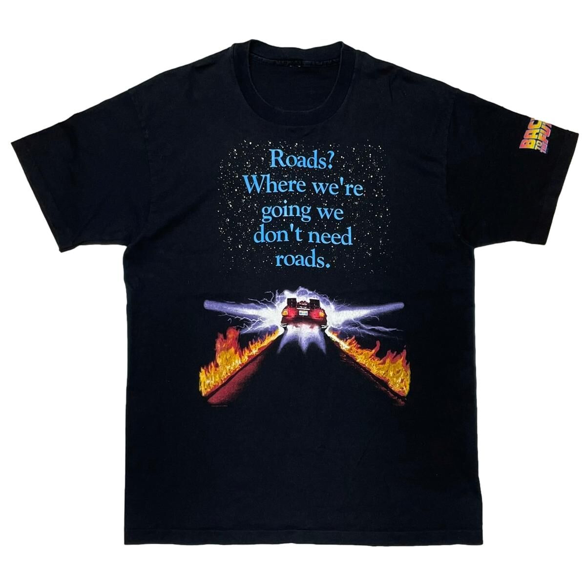 BACK TO THE FUTURE UNIVERSAL STUDIO SINGLE ARM PRINT FITS XL 0840