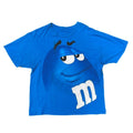 M&M's CARTOON TEE BLUE LARGE 00876