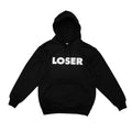 greatLAnd ORIGINAL LOSER LOGO HOODIE BLACK