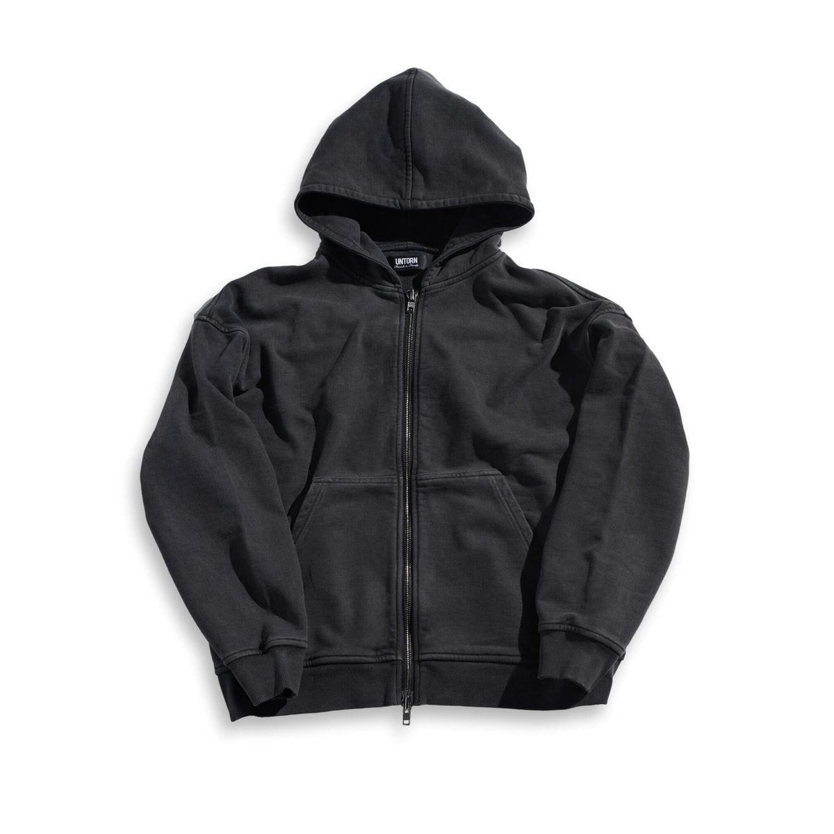 UNTORN THE BRUTALIST FULL-ZIP HOODIE