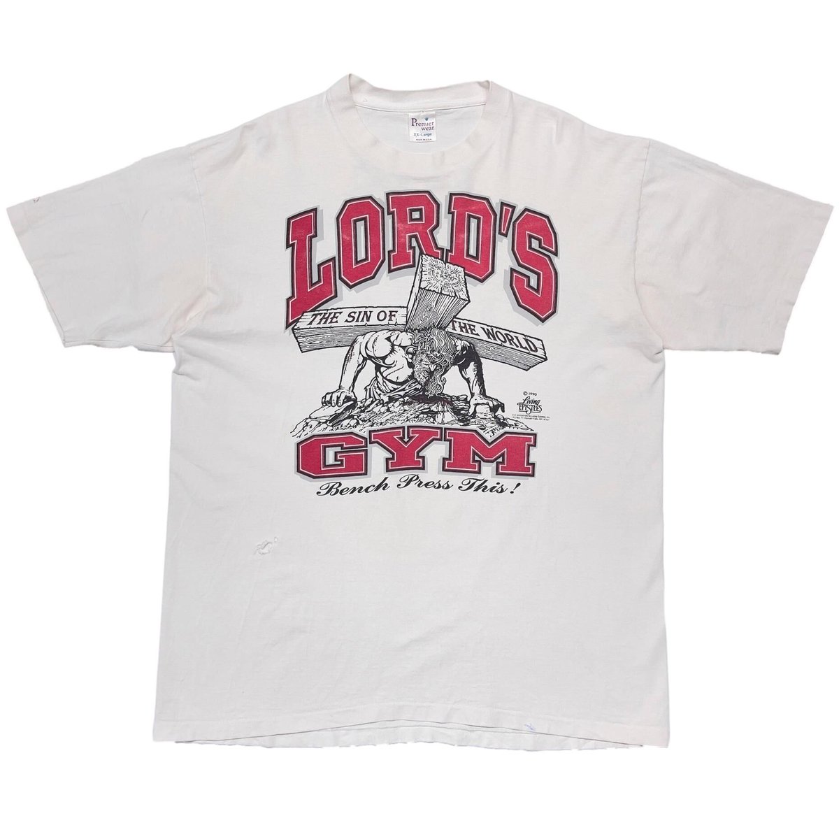 LORD'S GYM HIS PAIN YOUR GAIN RED XXL 8376