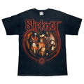 SLIPKNOT MEMBER TEE RED BLACK HANES MEDIUM 7628