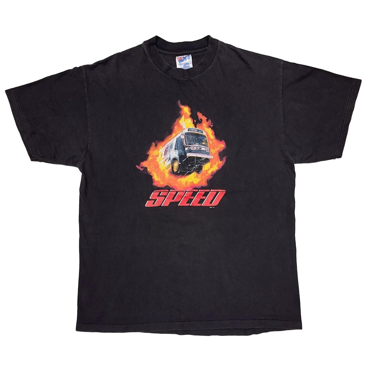 SPEED 1994 MOVIE PROMO GET READY FOR RUSH HOUR HANES LARGE 2358
