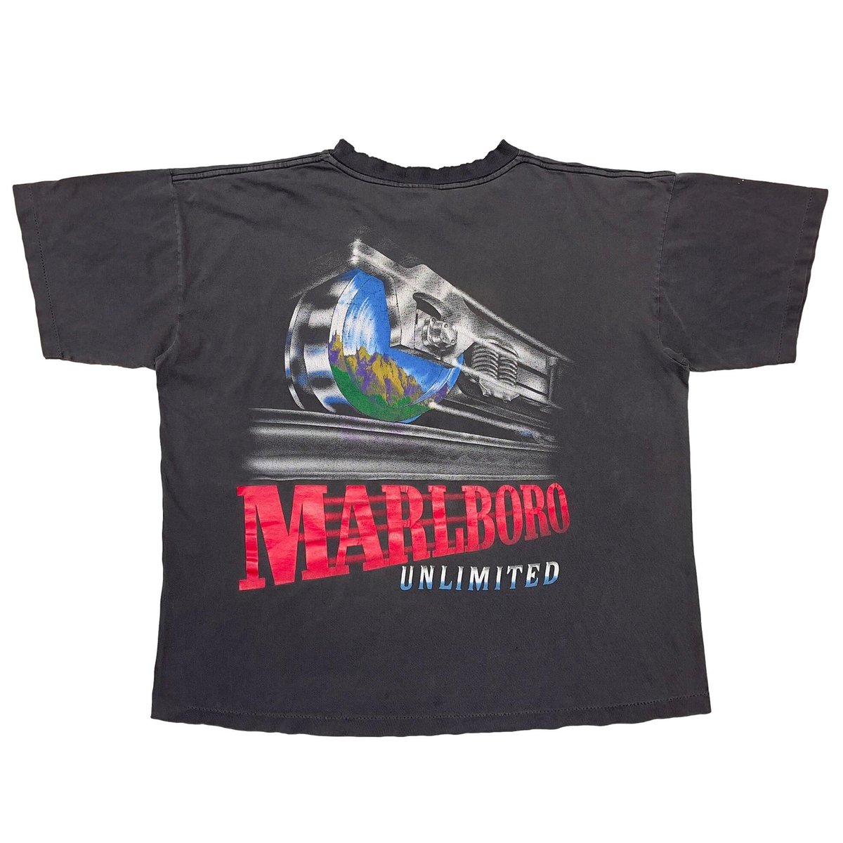 Marlboro UNLIMITED RAILROAD POCKET TEE XL 1160